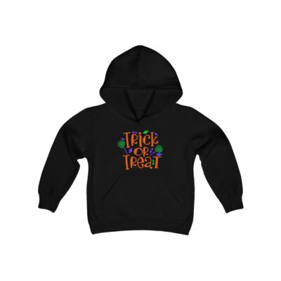 Youth Trick Or Treat Hoodie Sweatshirt