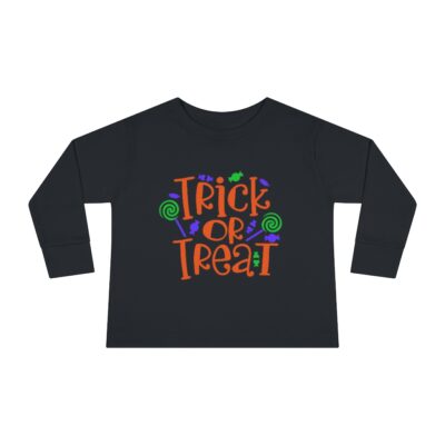 Trick Or Treat Toddler Long Sleeve Tee