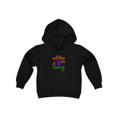Witches Be Crazy! Youth Hoodie Sweatshirt
